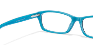 Blue Rectangle Full Rim Unisex Eyeglasses by Vincent Chase Online-118149