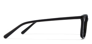 Black Rectangle Full Rim Unisex Eyeglasses by Vincent Chase Online-118180