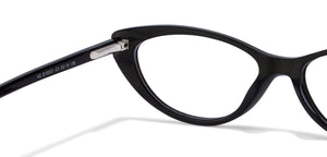 Black Cat Eye Full Rim Women Eyeglasses by Vincent Chase VC-118199