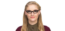 Load image into Gallery viewer, Black Cat Eye Full Rim Women Eyeglasses by Vincent Chase VC-118199