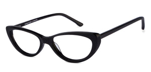 Black Cat Eye Full Rim Women Eyeglasses by Vincent Chase VC-118199