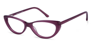 Purple Cat Eye Full Rim Women Eyeglasses by Vincent Chase Online-118200