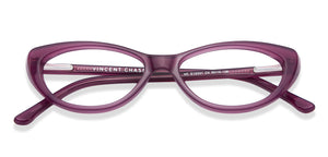 Purple Cat Eye Full Rim Women Eyeglasses by Vincent Chase Online-118200