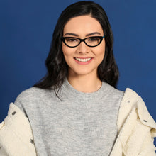 Load image into Gallery viewer, Black Cat Eye Full Rim Women Eyeglasses by Vincent Chase VC-118201