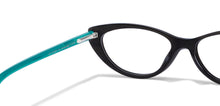 Load image into Gallery viewer, Black Cat Eye Full Rim Women Eyeglasses by Vincent Chase VC-118201