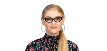 Load image into Gallery viewer, Black Cat Eye Full Rim Women Eyeglasses by Vincent Chase VC-118201