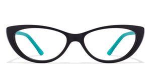 Black Cat Eye Full Rim Women Eyeglasses by Vincent Chase VC-118201