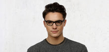 Load image into Gallery viewer, Black Rectangle Full Rim Unisex Eyeglasses by Vincent Chase Online-118374