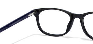 Black Wayfarer Full Rim Unisex Eyeglasses by Vincent Chase Online-118387