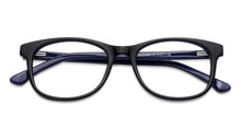 Load image into Gallery viewer, Black Wayfarer Full Rim Unisex Eyeglasses by Vincent Chase Online-118387