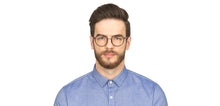 Load image into Gallery viewer, Grey Round Full Rim Unisex Eyeglasses by Lenskart Air Online-118421