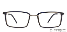 Load image into Gallery viewer, Silver Rectangle Full Rim Unisex Eyeglasses by Lenskart Air Online-118430