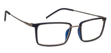 Load image into Gallery viewer, Silver Rectangle Full Rim Unisex Eyeglasses by Lenskart Air Online-118430