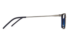 Load image into Gallery viewer, Silver Rectangle Full Rim Unisex Eyeglasses by Lenskart Air Online-118430