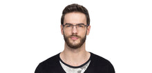 Load image into Gallery viewer, Gunmetal Rectangle Full Rim Unisex Eyeglasses by Vincent Chase Online-118445