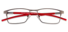 Load image into Gallery viewer, Gunmetal Rectangle Full Rim Unisex Eyeglasses by Vincent Chase Online-118445