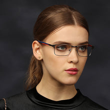Load image into Gallery viewer, Gunmetal Rectangle Full Rim Unisex Eyeglasses by Vincent Chase Online-118445