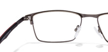 Load image into Gallery viewer, Gunmetal Rectangle Full Rim Unisex Eyeglasses by Vincent Chase VC-127141