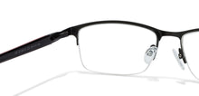 Load image into Gallery viewer, Red Rectangle Half Rim Unisex Eyeglasses by Vincent Chase VC-119598