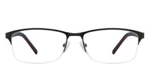 Load image into Gallery viewer, Red Rectangle Half Rim Unisex Eyeglasses by Vincent Chase VC-119598