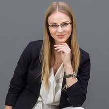 Load image into Gallery viewer, Red Rectangle Half Rim Unisex Eyeglasses by Vincent Chase VC-119598