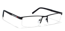 Load image into Gallery viewer, Black Rectangle Half Rim Unisex Eyeglasses by Vincent Chase VC-119613