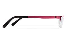 Load image into Gallery viewer, Purple Rectangle Half Rim Unisex Eyeglasses by Vincent Chase VC-119629