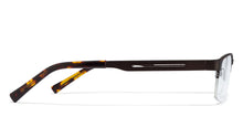 Load image into Gallery viewer, Gunmetal Rectangle Half Rim Unisex Eyeglasses by Vincent Chase Essentials-119656