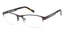 Load image into Gallery viewer, Gunmetal Rectangle Half Rim Unisex Eyeglasses by Vincent Chase Essentials-119656