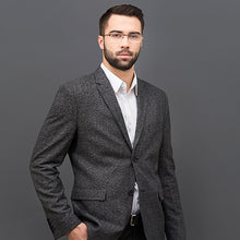 Load image into Gallery viewer, Brown Rectangle Half Rim Unisex Eyeglasses by Vincent Chase VC-119662