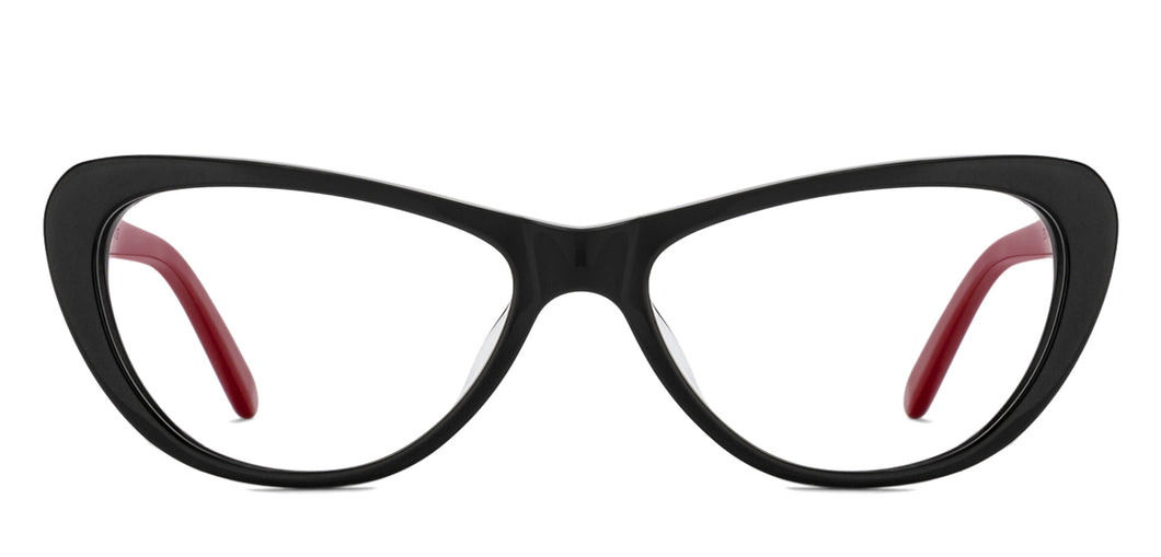 Black Cat Eye Full Rim Women Eyeglasses by Vincent Chase Online-119667