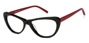 Black Cat Eye Full Rim Women Eyeglasses by Vincent Chase Online-119667