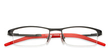 Load image into Gallery viewer, Black Rectangle Half Rim Unisex Eyeglasses by Vincent Chase Online-119709