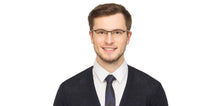 Load image into Gallery viewer, Black Rectangle Half Rim Unisex Eyeglasses by Vincent Chase Online-119709