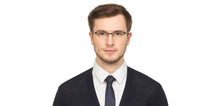 Load image into Gallery viewer, Black Rectangle Half Rim Unisex Eyeglasses by Vincent Chase Online-119710