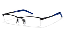 Load image into Gallery viewer, Black Rectangle Half Rim Unisex Eyeglasses by Vincent Chase Online-119710