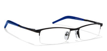 Load image into Gallery viewer, Black Rectangle Half Rim Unisex Eyeglasses by Vincent Chase Online-119710