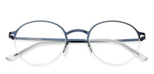 Load image into Gallery viewer, Black Round Half Rim Unisex Eyeglasses by Vincent Chase Online-119723