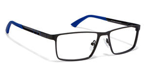Black Rectangle Full Rim Unisex Eyeglasses by Vincent Chase Online-119728