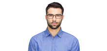 Load image into Gallery viewer, Black Rectangle Full Rim Unisex Eyeglasses by Vincent Chase Online-119728