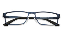 Load image into Gallery viewer, Blue Rectangle Full Rim Unisex Eyeglasses by Vincent Chase VC-119730
