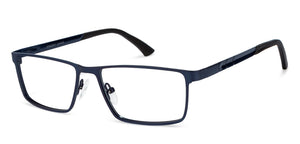 Blue Rectangle Full Rim Unisex Eyeglasses by Vincent Chase VC-119730