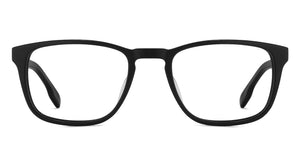 Black Wayfarer Full Rim Unisex Eyeglasses by Vincent Chase Online-119932