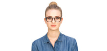 Load image into Gallery viewer, Black Wayfarer Full Rim Unisex Eyeglasses by Vincent Chase Online-119932