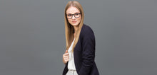 Load image into Gallery viewer, Black Wayfarer Full Rim Unisex Eyeglasses by Vincent Chase Online-119932