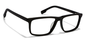 Black Rectangle Full Rim Unisex Eyeglasses by Vincent Chase Online-119956