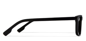 Black Rectangle Full Rim Unisex Eyeglasses by Vincent Chase Online-119956