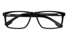 Load image into Gallery viewer, Black Rectangle Full Rim Unisex Eyeglasses by Vincent Chase Online-119956