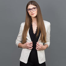 Load image into Gallery viewer, Blue Rectangle Full Rim Unisex Eyeglasses by Vincent Chase Online-119970