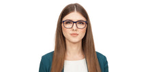 Load image into Gallery viewer, Blue Rectangle Full Rim Unisex Eyeglasses by Vincent Chase Online-119970